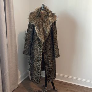 Show Me Your Mumu Minnelli Faux Fur Jacket - Medium